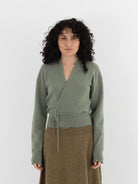 Extreme Cashmere n°516 Ella Cardigan in Hemlock - EXTREME CASHMERE at Worthwhile - shop CARDIGAN