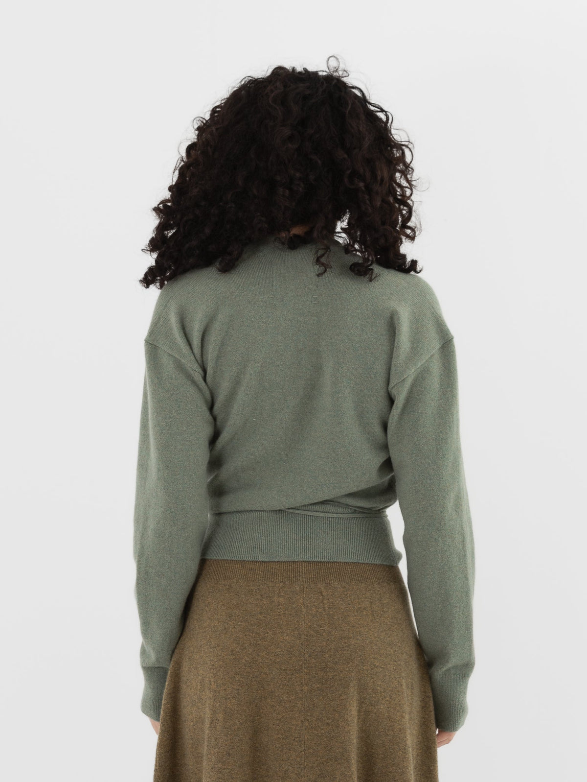Extreme Cashmere n°516 Ella Cardigan in Hemlock - EXTREME CASHMERE at Worthwhile - shop CARDIGAN