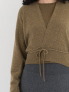 Extreme Cashmere n°516 Ella Cardigan in Hunter - EXTREME CASHMERE at Worthwhile - shop CARDIGAN