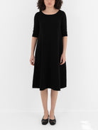 Extreme Cashmere n°439 Gina Dress in Black - EXTREME CASHMERE at Worthwhile - shop DRESS