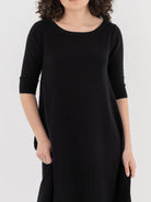 Extreme Cashmere n°439 Gina Dress in Black - EXTREME CASHMERE at Worthwhile - shop DRESS