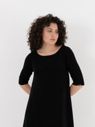 Extreme Cashmere n°439 Gina Dress in Black - EXTREME CASHMERE at Worthwhile - shop DRESS
