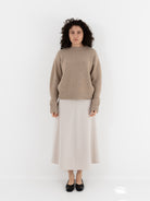 Extreme Cashmere n°373 The Oldie Crewneck in Oat - EXTREME CASHMERE at Worthwhile - shop SWEATER