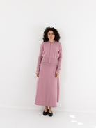 Extreme Cashmere n°257 Blouson Crop Cardigan in Rosa - EXTREME CASHMERE at Worthwhile - shop CARDIGAN