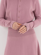 Extreme Cashmere n°257 Blouson Crop Cardigan in Rosa - EXTREME CASHMERE at Worthwhile - shop CARDIGAN