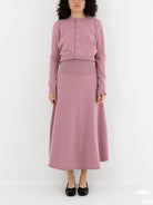 Extreme Cashmere n°388 Ease Skirt in Rosa - EXTREME CASHMERE at Worthwhile - shop SKIRT