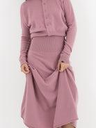 Extreme Cashmere n°388 Ease Skirt in Rosa - EXTREME CASHMERE at Worthwhile - shop SKIRT