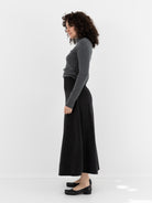 Extreme Cashmere n°388 Ease Skirt in Shadow - EXTREME CASHMERE at Worthwhile - shop SKIRT