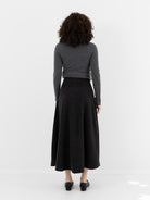 Extreme Cashmere n°388 Ease Skirt in Shadow - EXTREME CASHMERE at Worthwhile - shop SKIRT