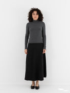 Extreme Cashmere n°388 Ease Skirt in Shadow - EXTREME CASHMERE at Worthwhile - shop SKIRT