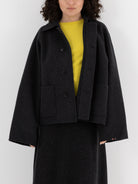 Extreme Cashmere n°448 Walker Coat in Shadow - EXTREME CASHMERE at Worthwhile - shop COAT