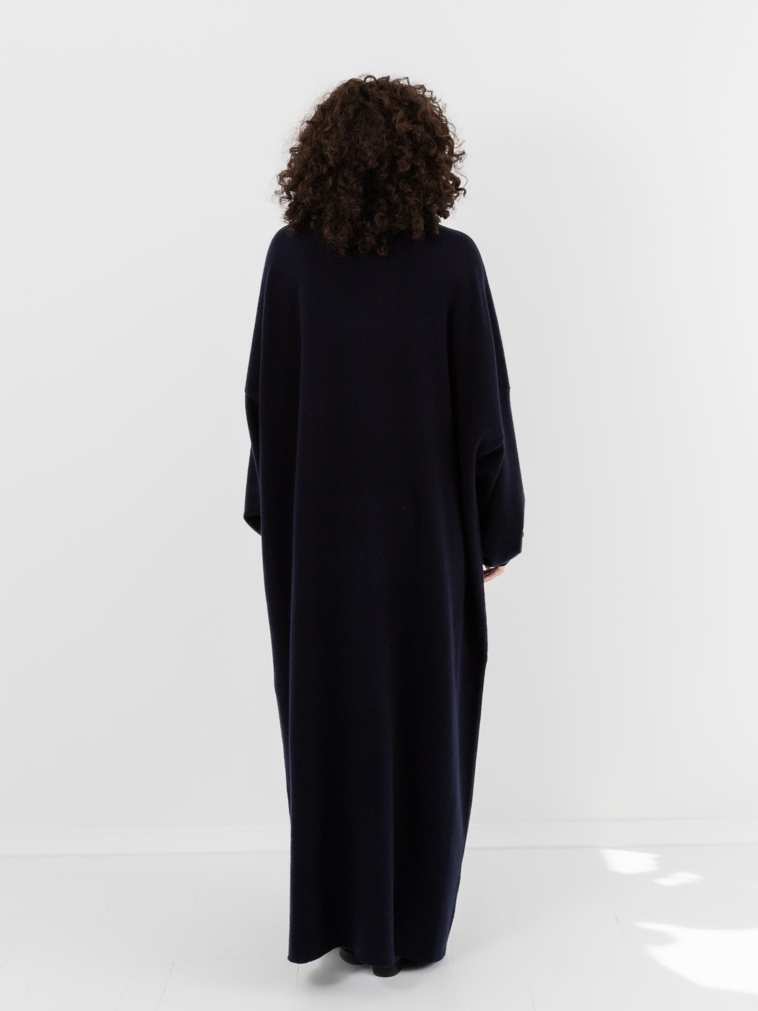 Extreme Cashmere n°289 May Dress in Navy - EXTREME CASHMERE at Worthwhile - shop DRESS