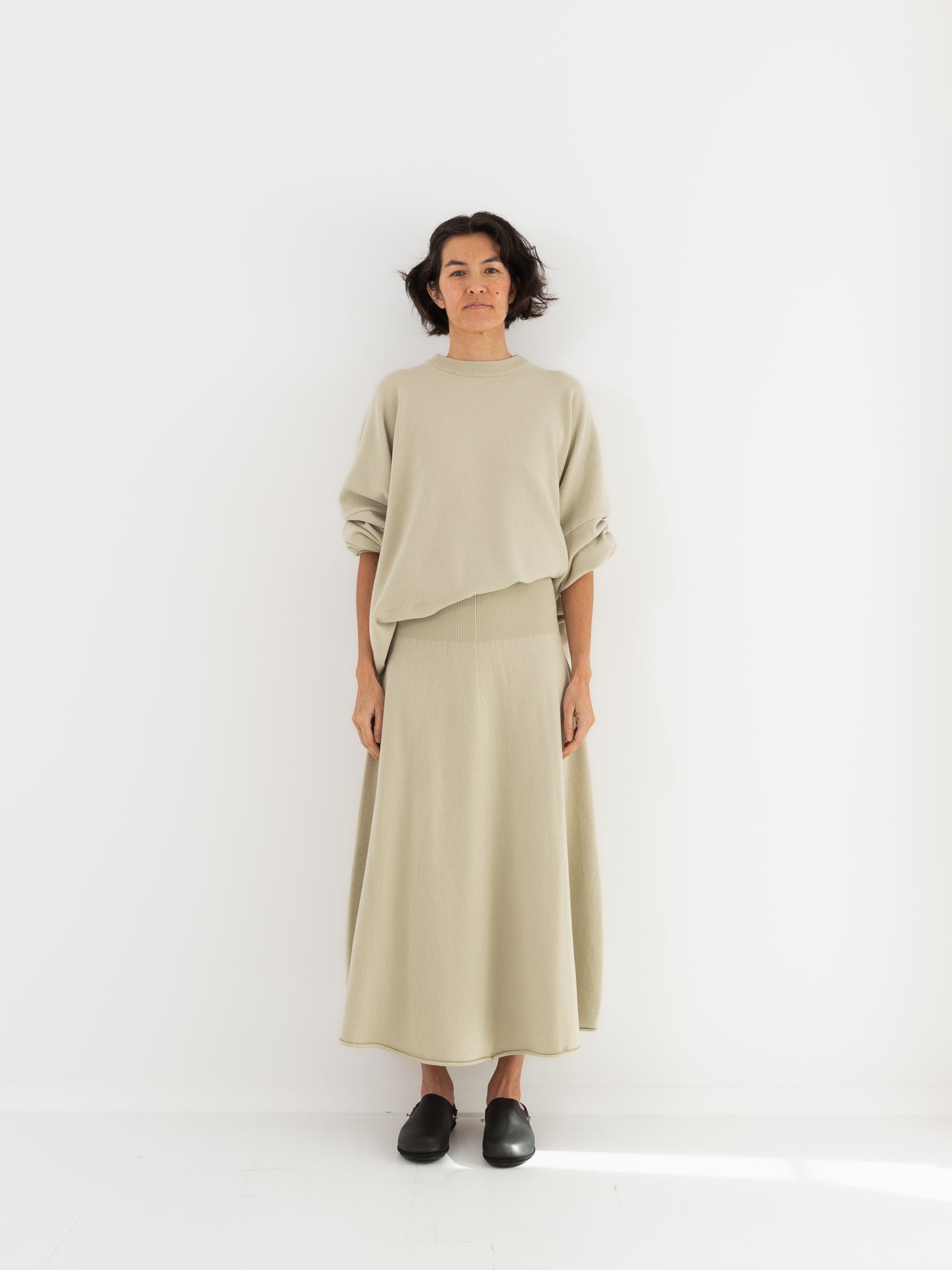 Extreme Cashmere n°388 Ease Skirt - Worthwhile - EXTREME CASHMERE