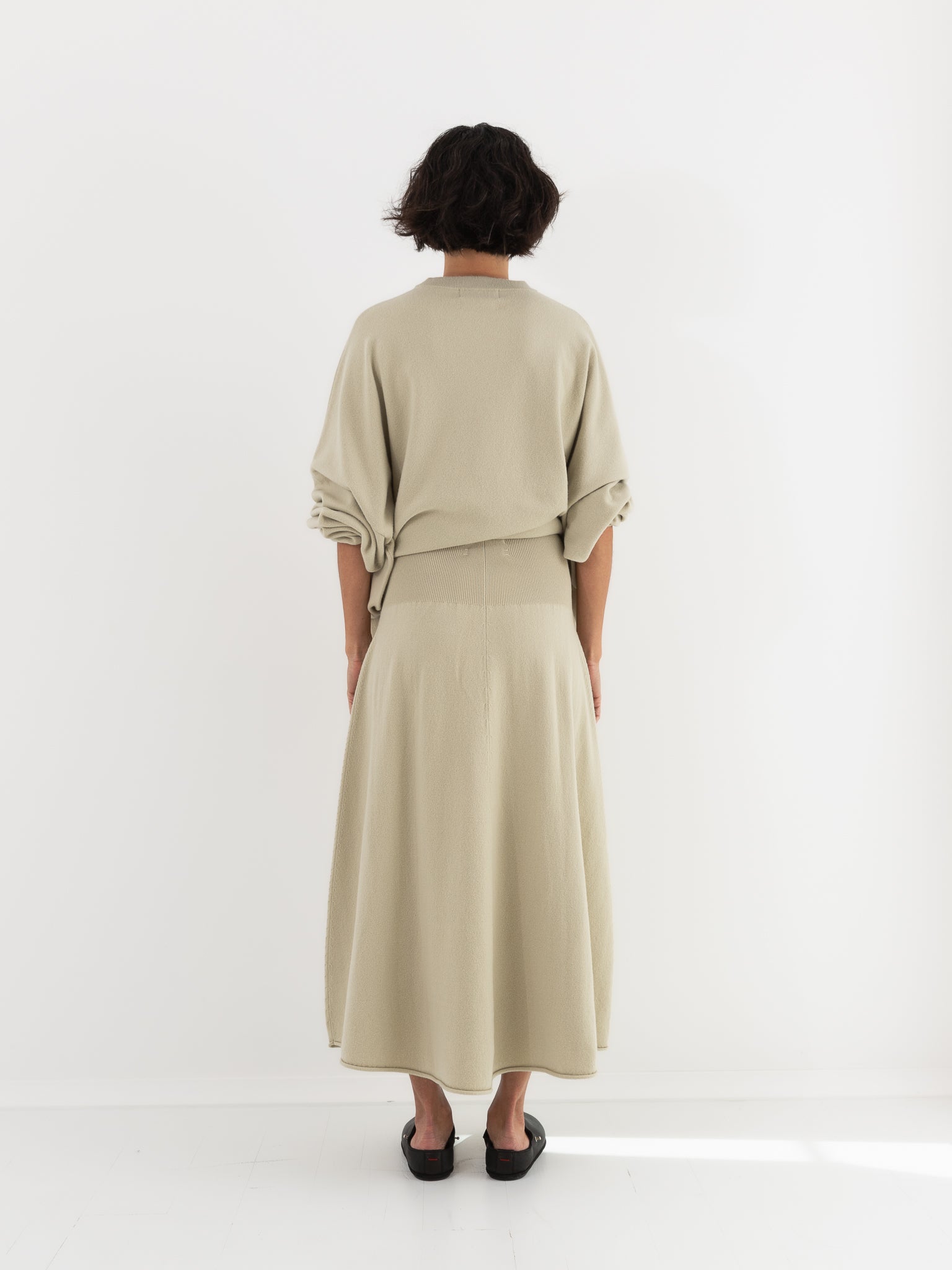 Extreme Cashmere n°388 Ease Skirt - Worthwhile - EXTREME CASHMERE