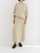 Extreme Cashmere n°388 Ease Skirt - Worthwhile - EXTREME CASHMERE