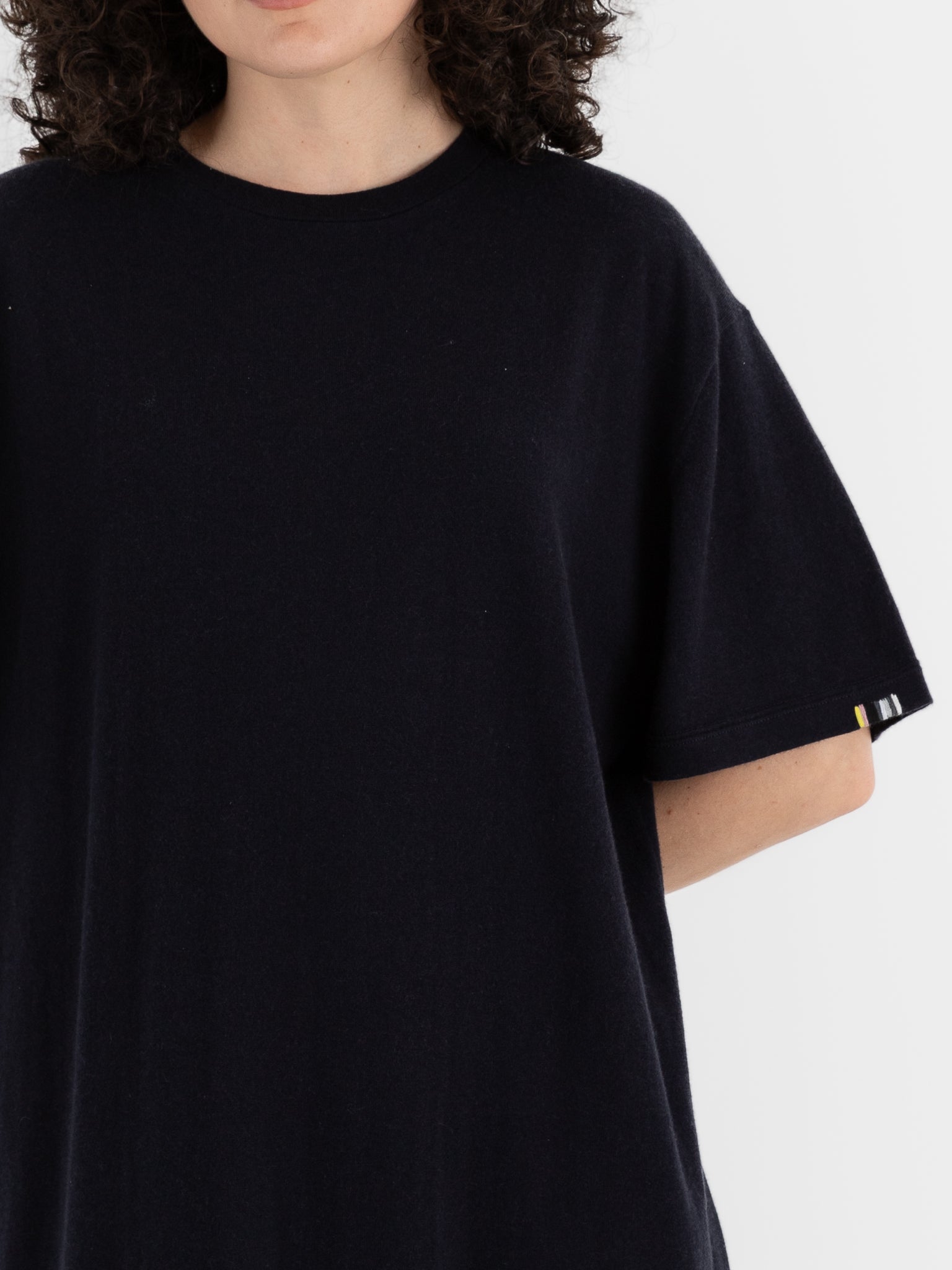 Extreme Cashmere n°321 Kris Dress in Navy - EXTREME CASHMERE at Worthwhile