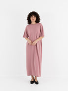 Extreme Cashmere n°321 Kris Dress in Rosa - EXTREME CASHMERE at Worthwhile