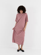 Extreme Cashmere n°321 Kris Dress in Rosa - EXTREME CASHMERE at Worthwhile
