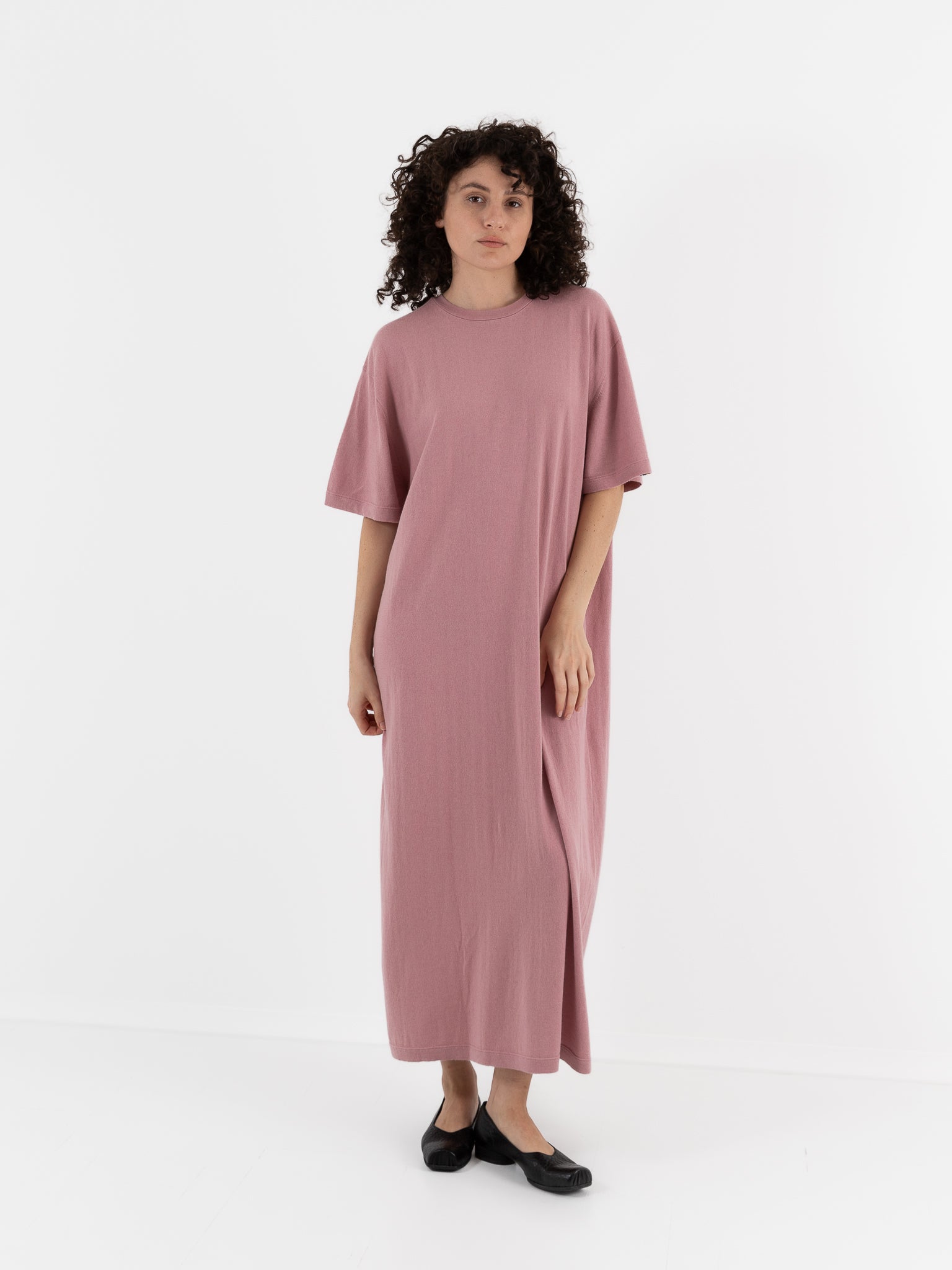 Extreme Cashmere n°321 Kris Dress in Rosa - EXTREME CASHMERE at Worthwhile - shop DRESS