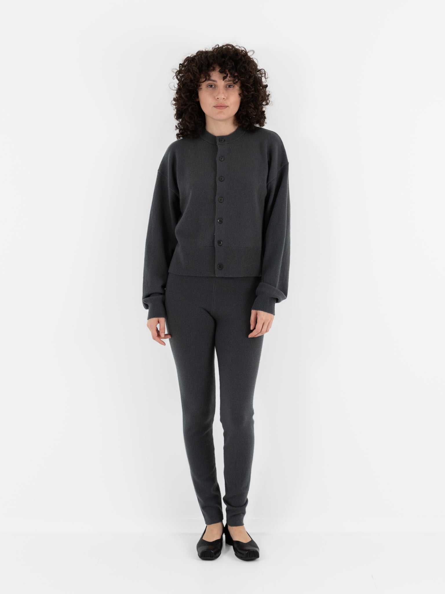 Extreme Cashmere n°170 Chou Cardigan in Lake - EXTREME CASHMERE at Worthwhile - shop SWEATER