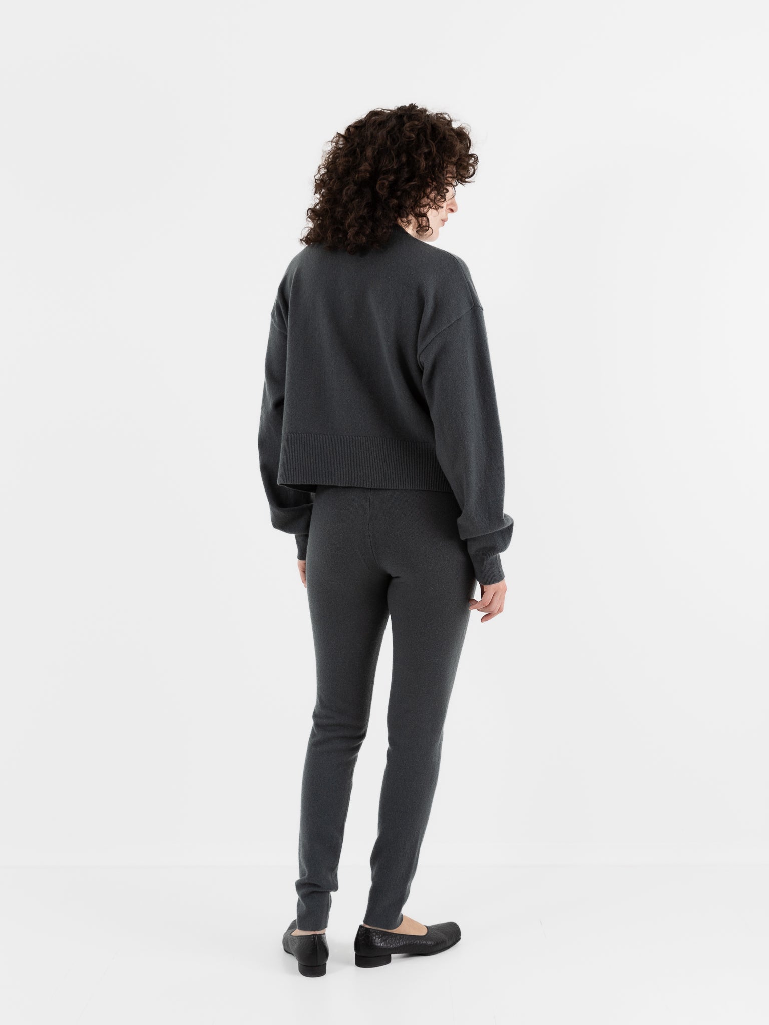 Extreme Cashmere n°372 Beat Leggings in Lake - EXTREME CASHMERE at Worthwhile
