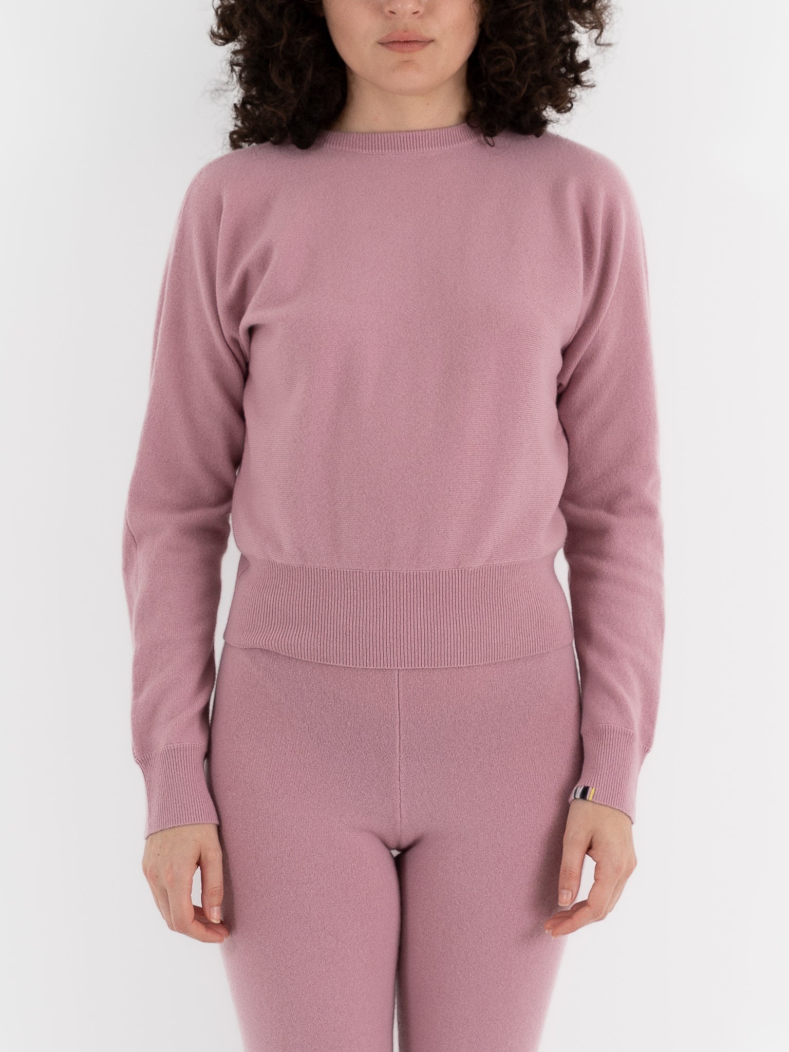 Extreme Cashmere n°382 Belle Sweater in Rosa - EXTREME CASHMERE at Worthwhile - shop SWEATER