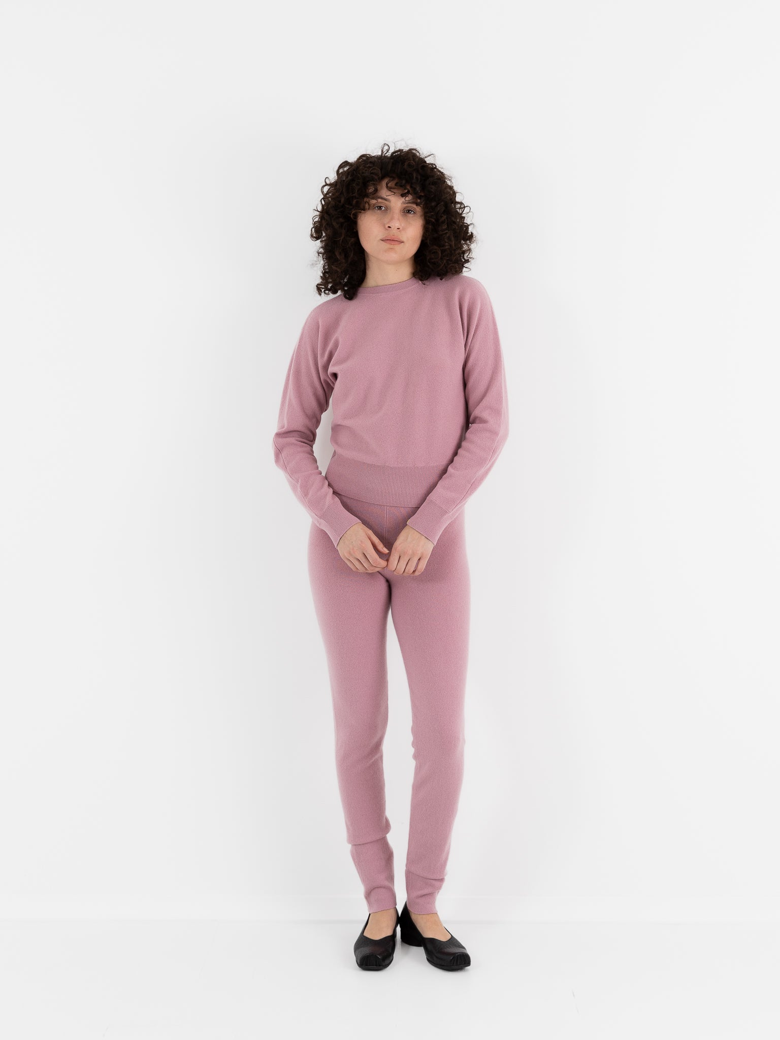 Extreme Cashmere n°382 Belle Sweater in Rosa - EXTREME CASHMERE at Worthwhile - shop SWEATER
