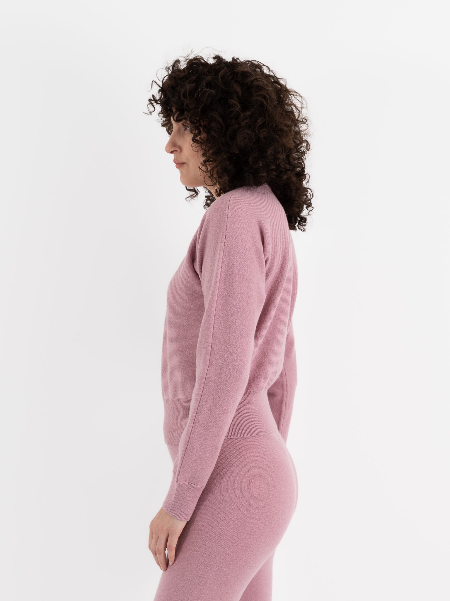 Extreme Cashmere n°382 Belle Sweater in Rosa - EXTREME CASHMERE at Worthwhile - shop SWEATER