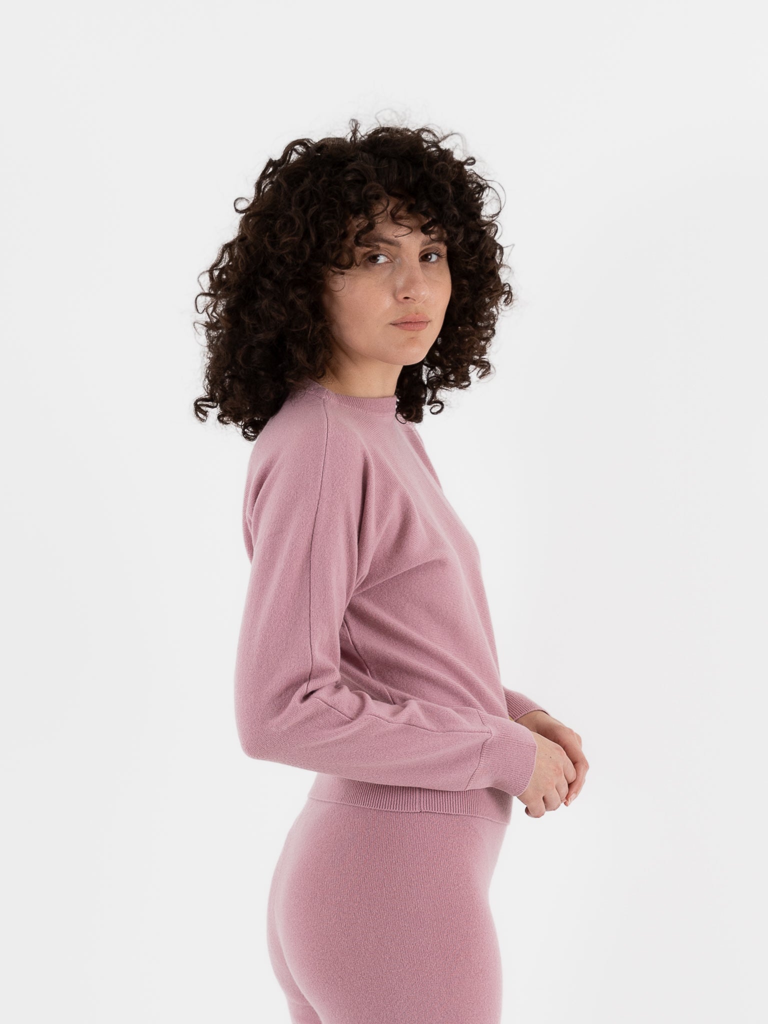 Extreme Cashmere n°382 Belle Sweater in Rosa - EXTREME CASHMERE at Worthwhile - shop SWEATER