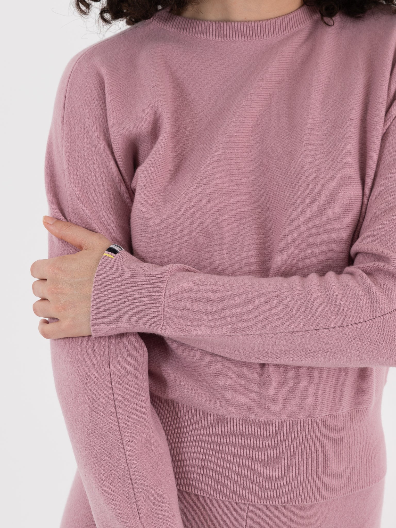 Extreme Cashmere n°382 Belle Sweater in Rosa - EXTREME CASHMERE at Worthwhile