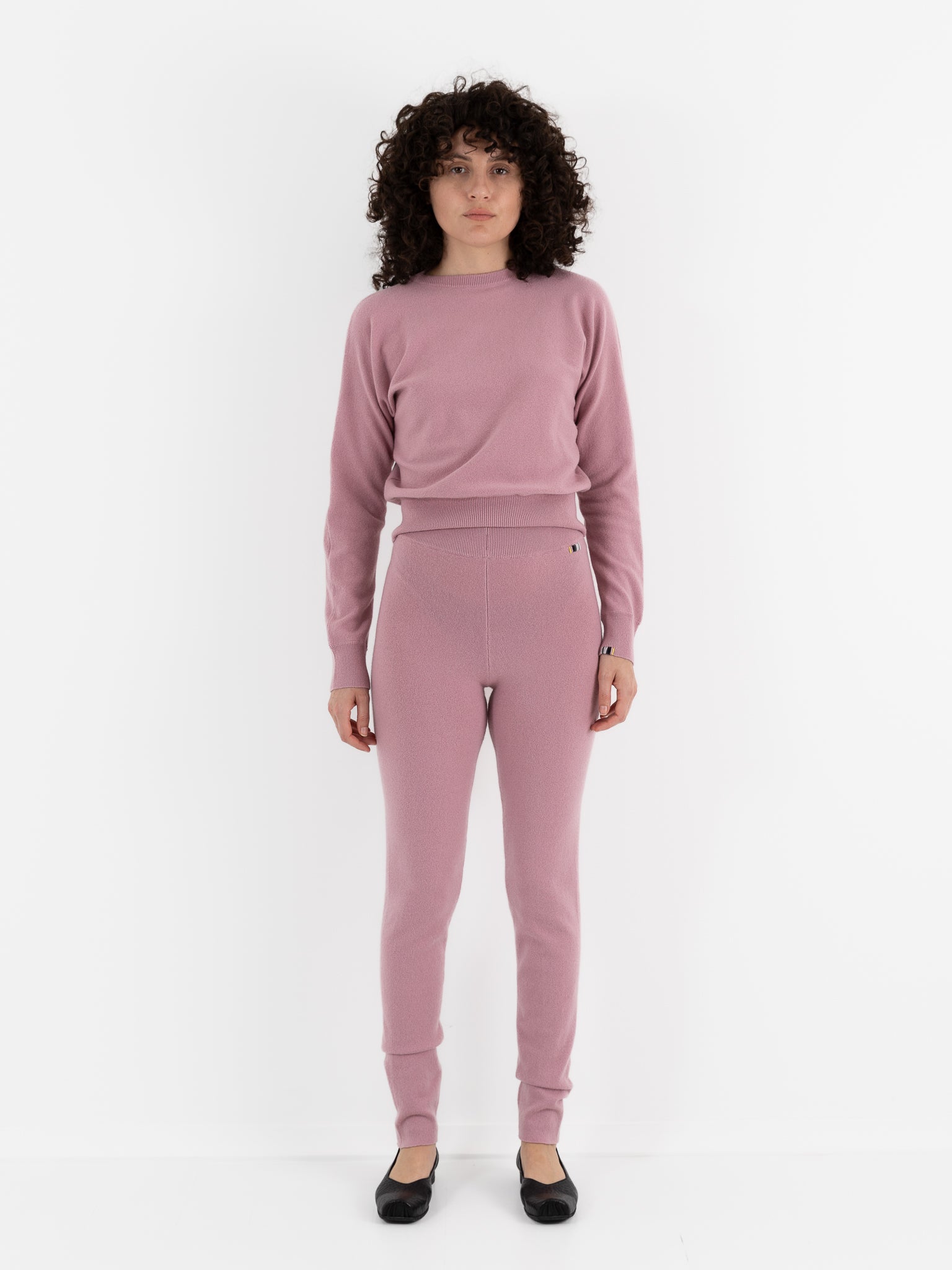 Extreme Cashmere n°372 Beat Leggings in Rosa - EXTREME CASHMERE at Worthwhile - shop LEGGINGS
