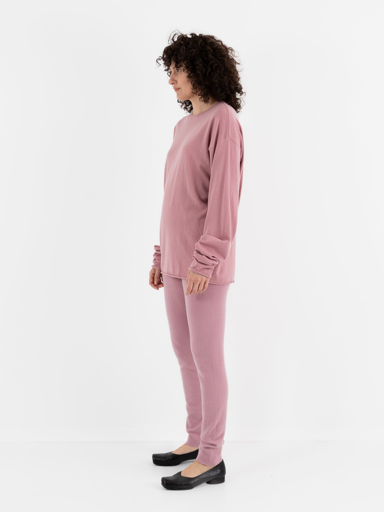 Extreme Cashmere n°347 Aries Sweater in Rosa - EXTREME CASHMERE at Worthwhile