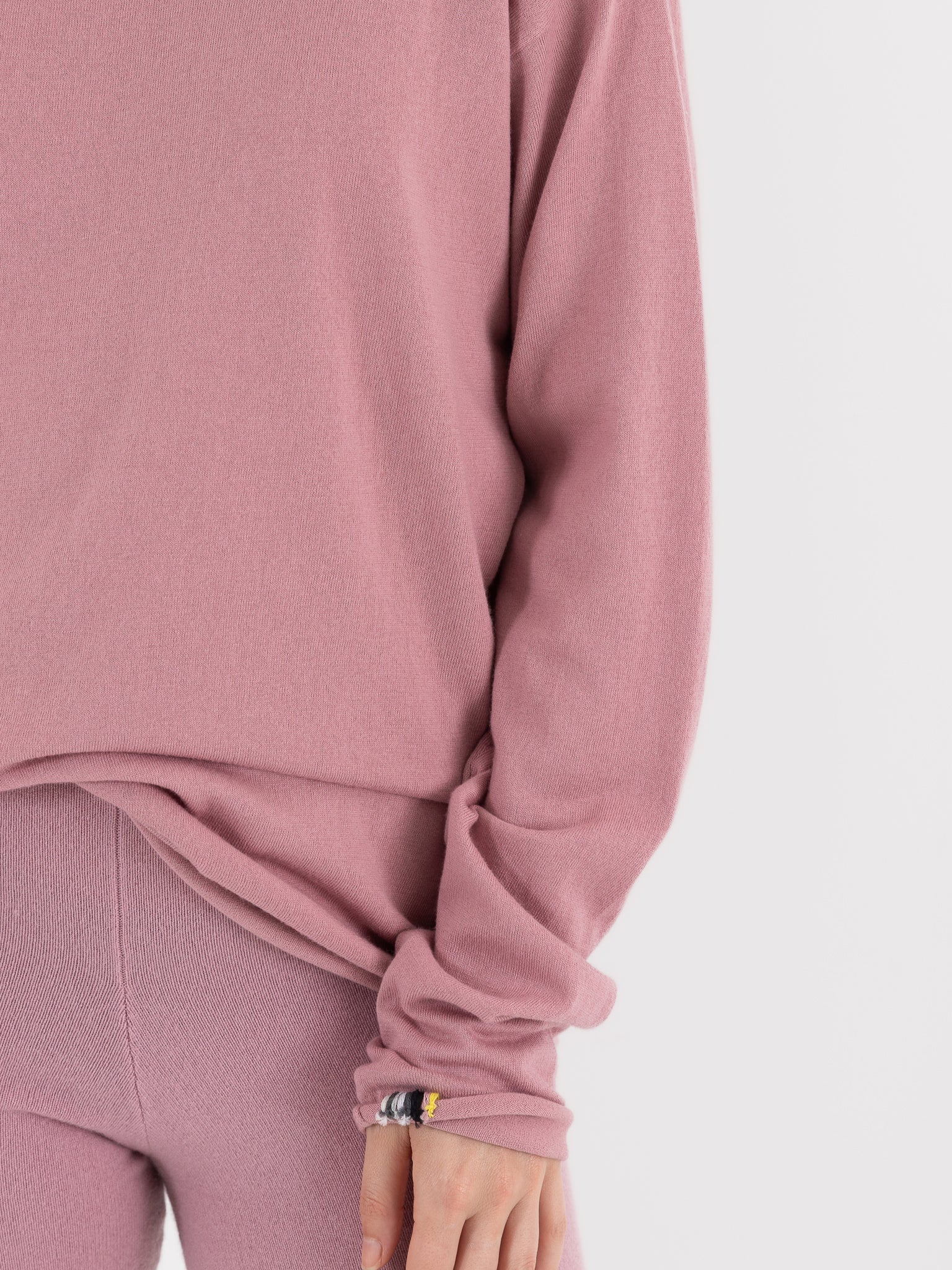 Extreme Cashmere n°347 Aries Sweater in Rosa - EXTREME CASHMERE at Worthwhile