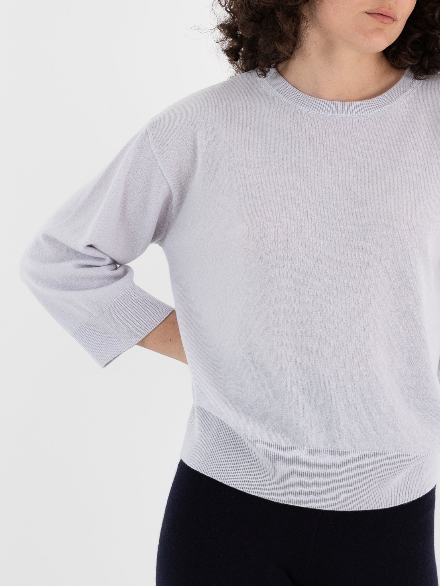 Extreme Cashmere n°398 Jewel Sweater in Heaven - EXTREME CASHMERE at Worthwhile