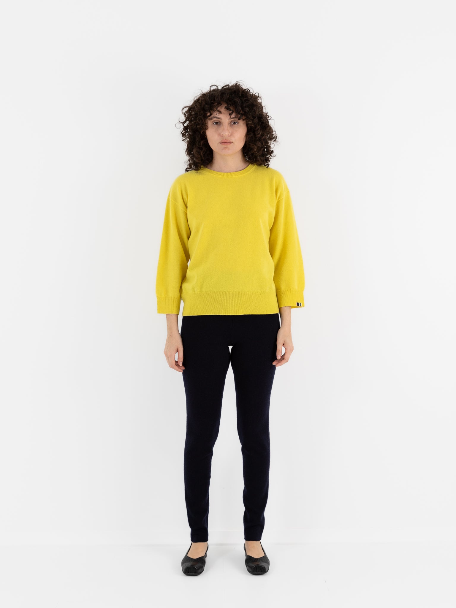 Extreme Cashmere n°398 Jewel Sweater in Sunny - EXTREME CASHMERE at Worthwhile - shop SWEATER