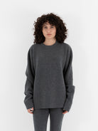 Extreme Cashmere n°356 You Sweater in Felt - EXTREME CASHMERE at Worthwhile