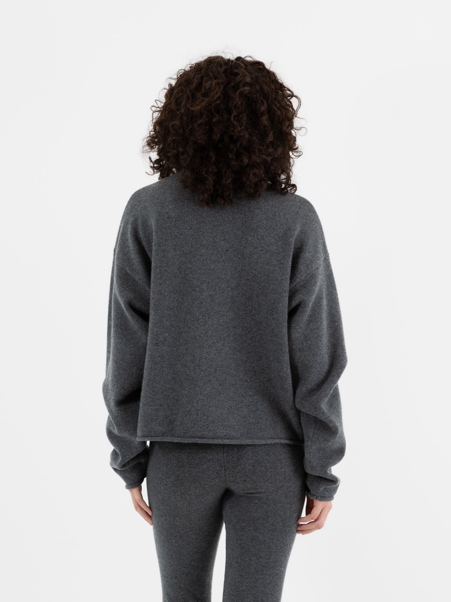 Extreme Cashmere n°426 Comfy Sweater in Felt - EXTREME CASHMERE at Worthwhile