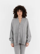 Extreme Cashmere n°24 Tokio Cardigan in Grey - EXTREME CASHMERE at Worthwhile