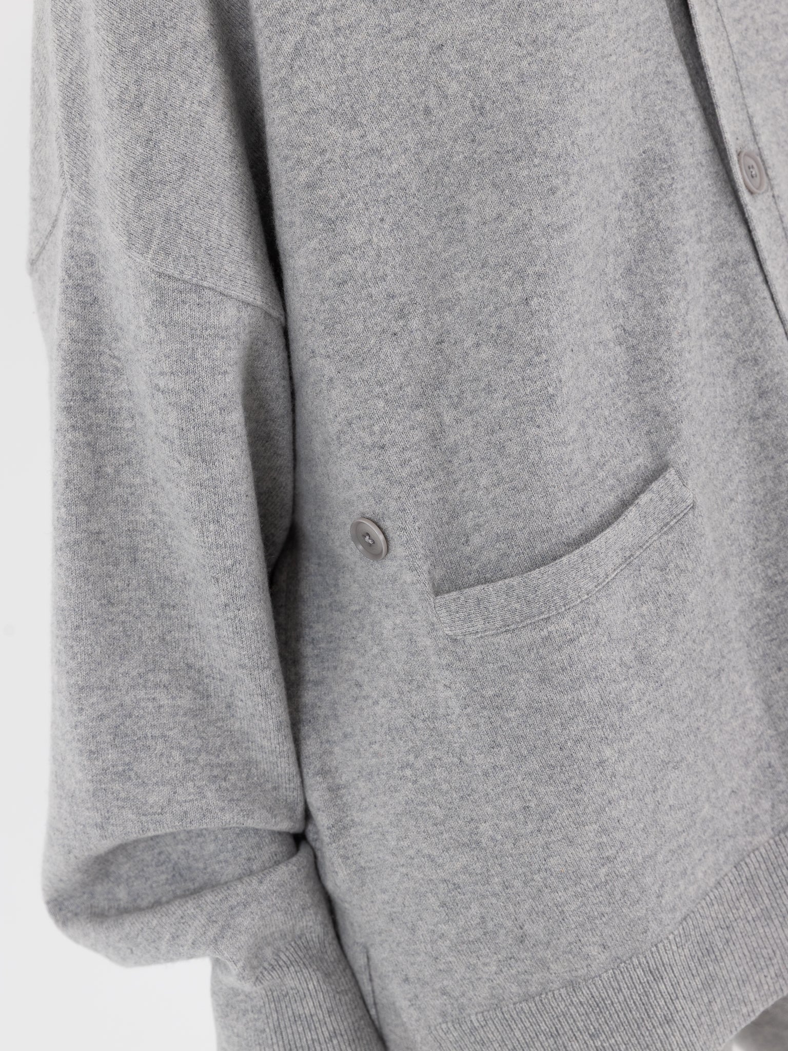 Extreme Cashmere n°24 Tokio Cardigan in Grey - EXTREME CASHMERE at Worthwhile