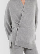 Extreme Cashmere n°24 Tokio Cardigan in Grey - EXTREME CASHMERE at Worthwhile