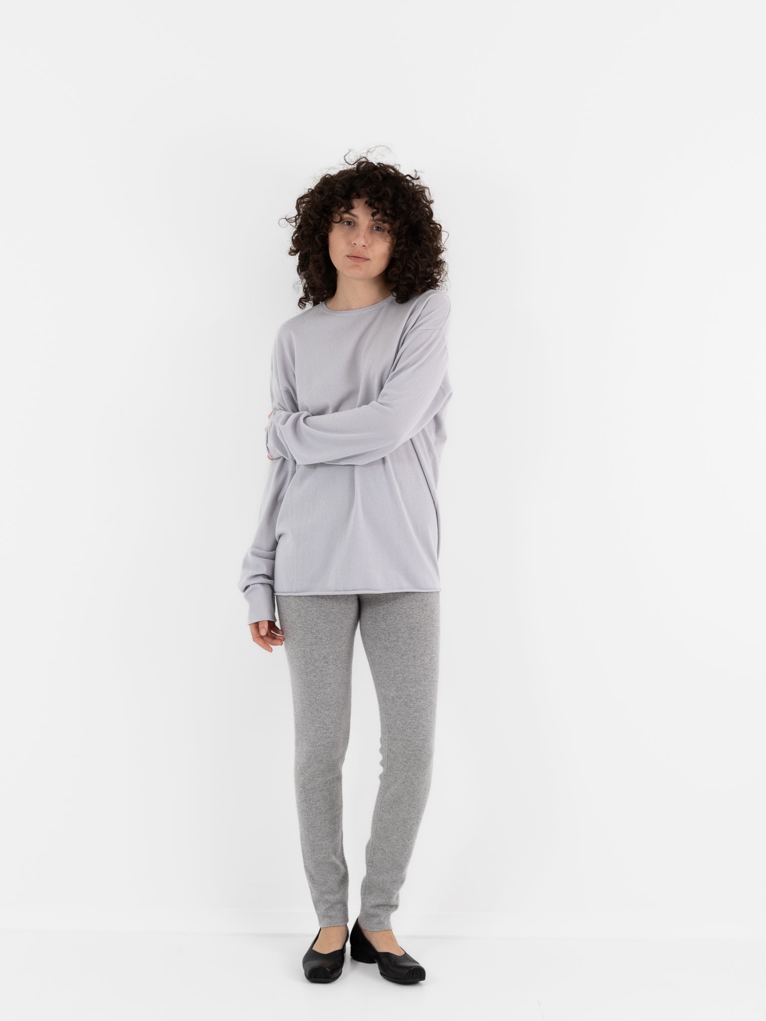 Extreme Cashmere n°347 Aries Sweater in Heaven - EXTREME CASHMERE at Worthwhile