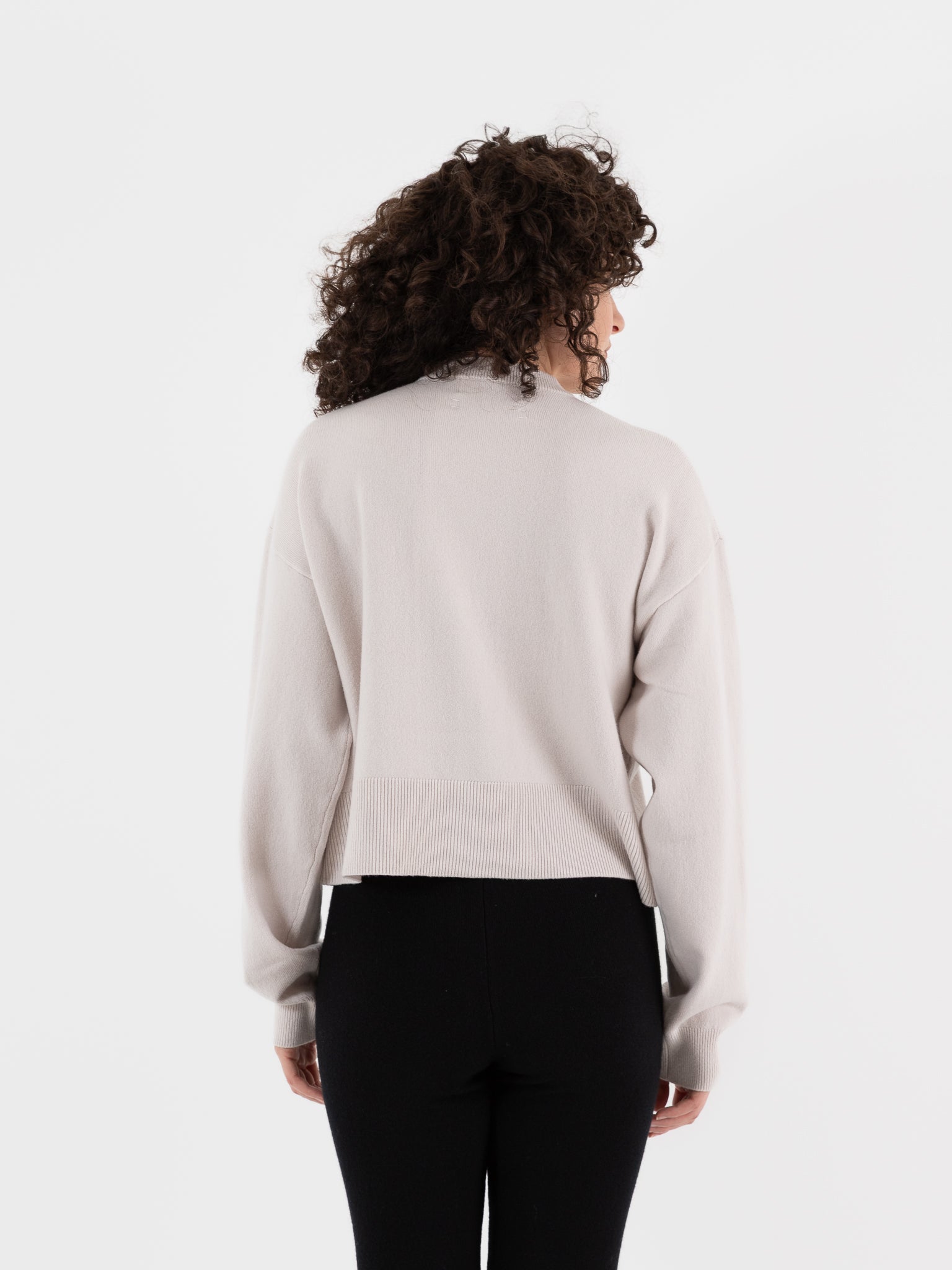 Extreme Cashmere n°170 Chou Cardigan in Chalk - EXTREME CASHMERE at Worthwhile