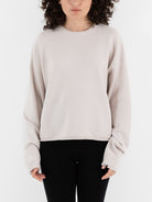 Extreme Cashmere n°426 Comfy Sweater in Chalk - EXTREME CASHMERE at Worthwhile