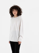Extreme Cashmere n°347 Aries Sweater in Snow - EXTREME CASHMERE at Worthwhile