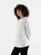 Extreme Cashmere n°347 Aries Sweater in Snow - EXTREME CASHMERE at Worthwhile