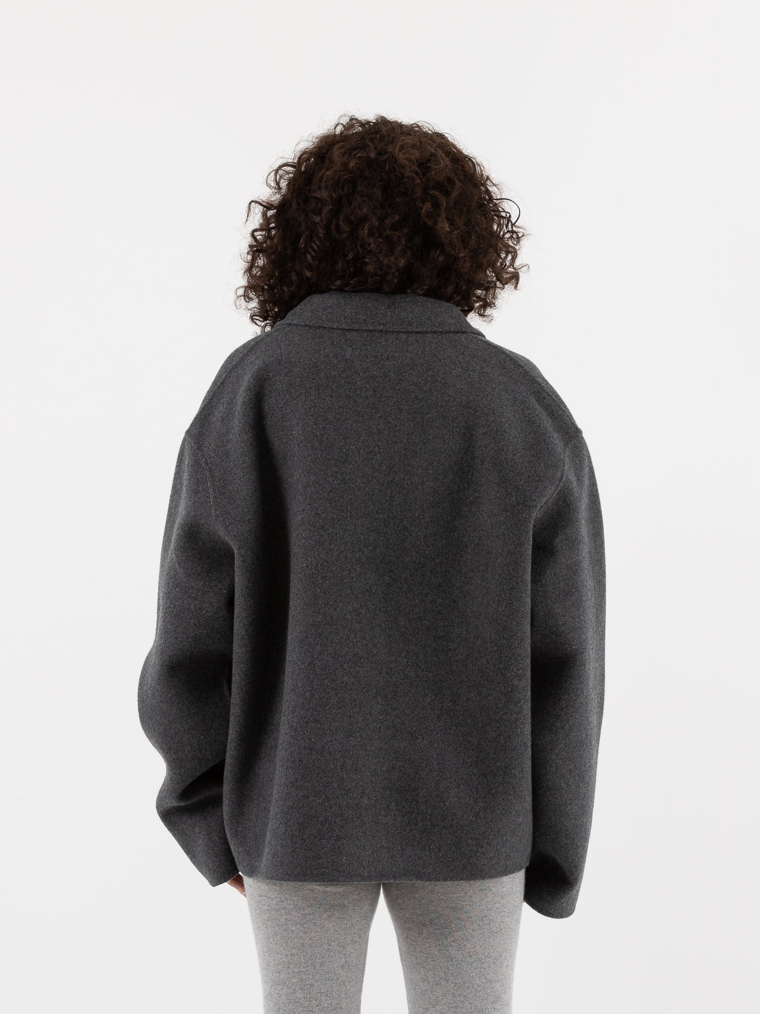 Extreme Cashmere n°427 Maker Jacket in Felt - EXTREME CASHMERE at Worthwhile