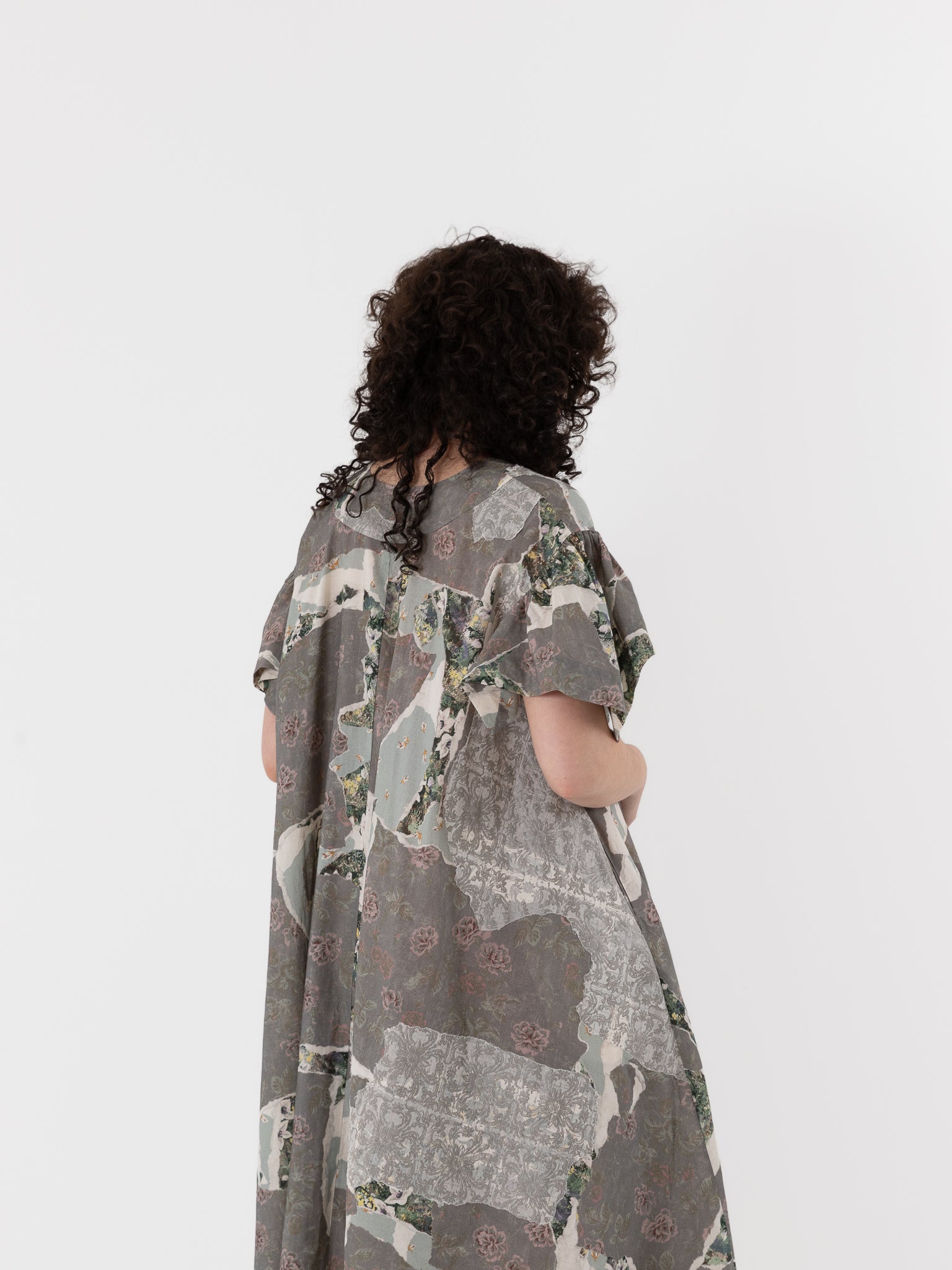 GASA Resonance V - Neck Dress in Multicolor - GASA at Worthwhile - shop DRESS