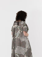 GASA Resonance V - Neck Dress in Multicolor - GASA at Worthwhile - shop DRESS