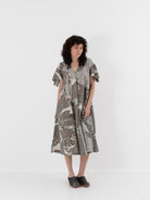 GASA Resonance V - Neck Dress in Multicolor - GASA at Worthwhile - shop DRESS