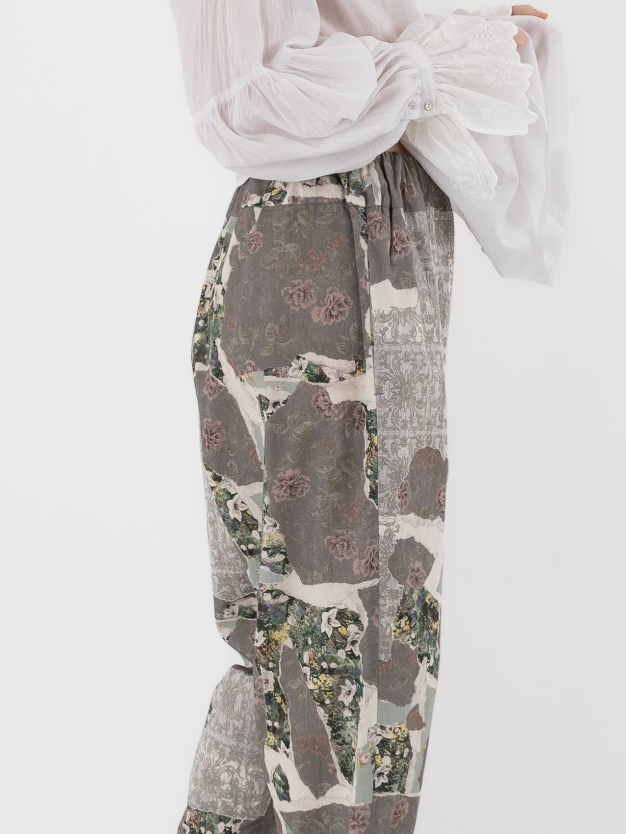 GASA Resonance Sarouel Pants in Multicolor - GASA at Worthwhile - shop PANT